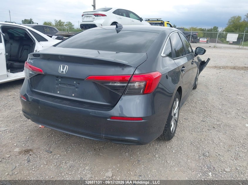 Vin: 2hgfe2f21nh103402, lot: 3091638, honda civic lx 20224
