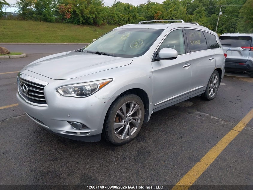 Vin: 5n1al0mm6ec521072, lot: 3091655, infiniti qx60 20142