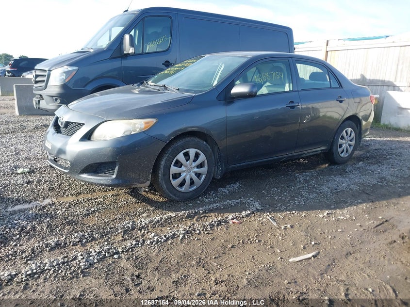Vin: 2t1bu4eexac242732, lot: 3091661, toyota corolla ce 20102