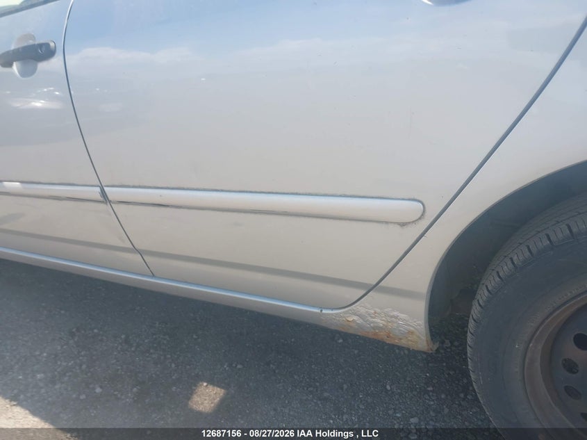2004 TOYOTA COROLLA SEDAN N/A