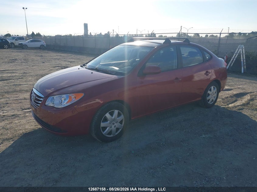 2010 Hyundai Elantra Gls, Charity, IAAI, VIN KMHDT4BD6AU006875 — photo 2