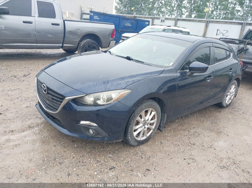 Vin: jm1bm1l7xe1151442, lot: 3091669, mazda mazda3 gs-sky 20142