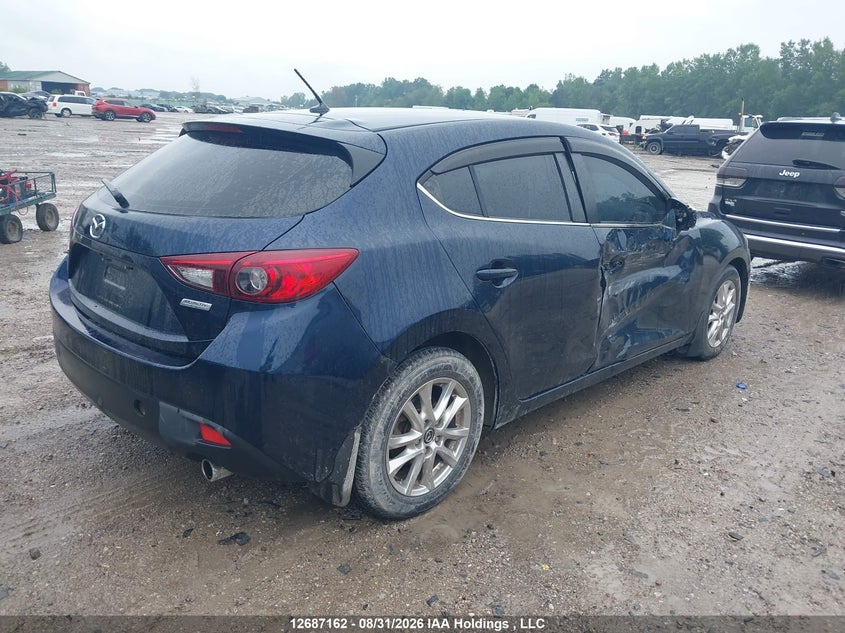 Vin: jm1bm1l7xe1151442, lot: 3091669, mazda mazda3 gs-sky 20144