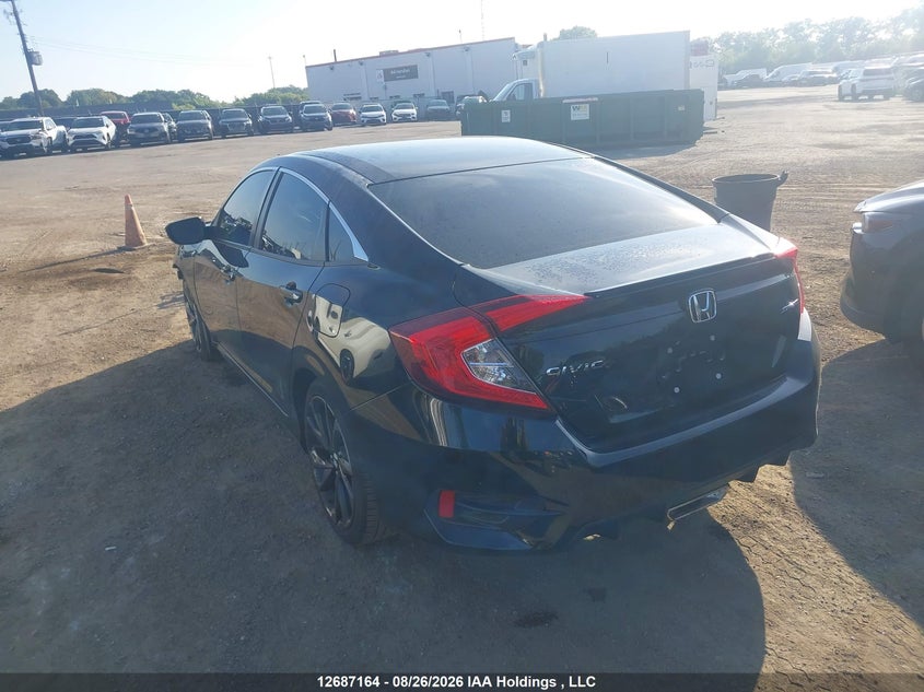 Vin: 2hgfc2f88mh008277, lot: 3091671, honda civic sport 20213