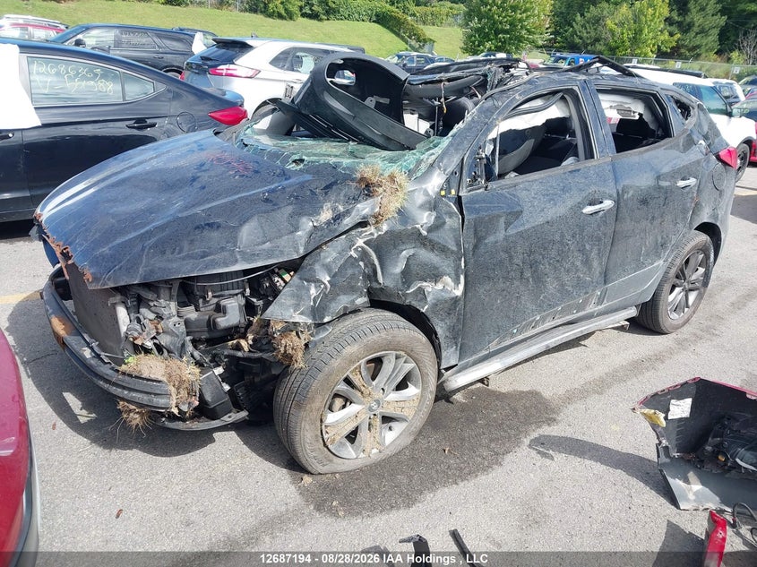 Vin: km8jucag5eu838770, lot: 3091701, hyundai tucson gls/limited/se 20142