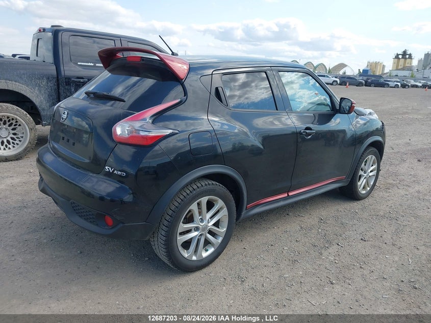 Vin: jn8af5mv2gt653299, lot: 3091710, nissan juke s/sv/sl/nismo 20164