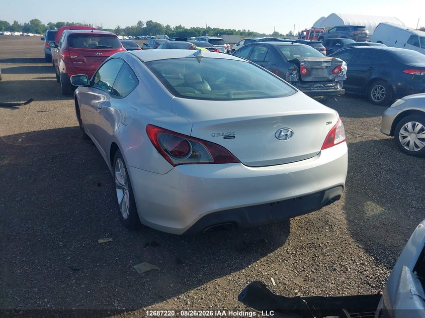 Vin: kmhht6kd6bu059817, lot: 3091728, hyundai genesis coupe 20113
