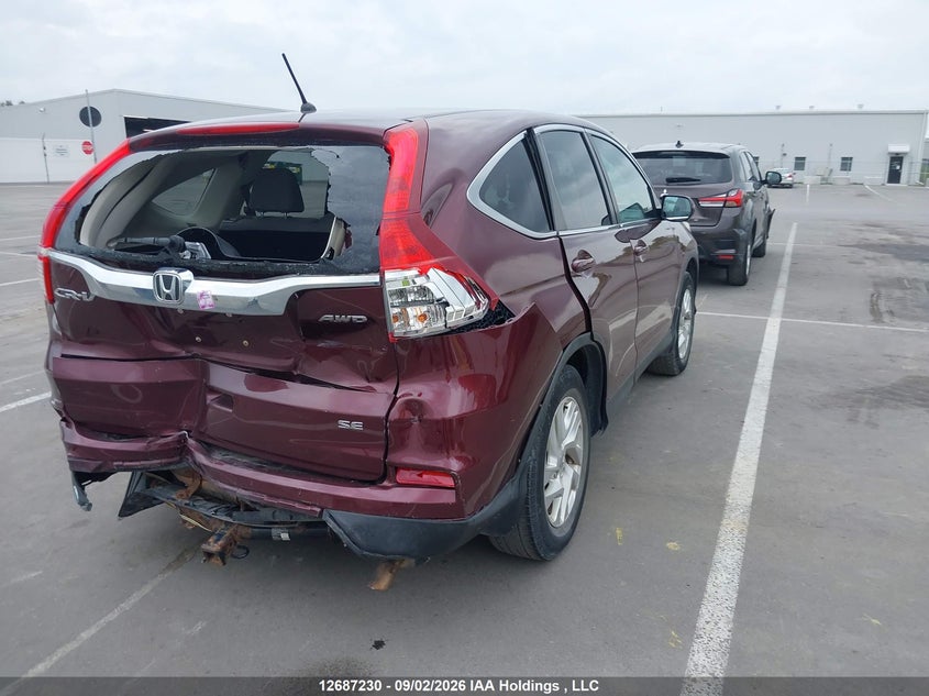 Vin: 2hkrm4h42gh126593, lot: 3091738, honda cr-v se 20164