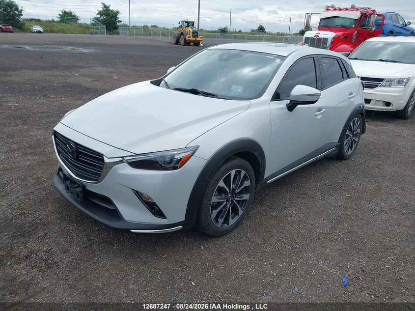 2020 Mazda CX-3, Удар сзади, IAAI, VIN JM1DKFD7XL1470945 — фото 2