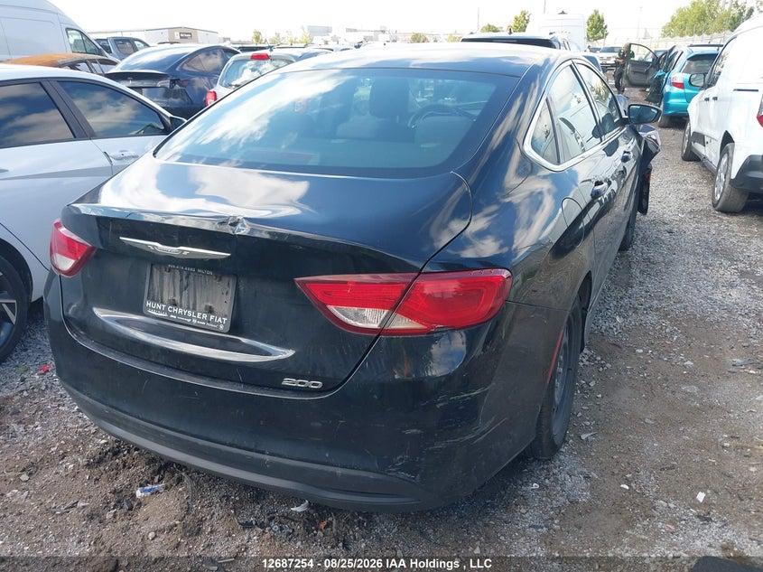 Vin: 1c3cccfb3gn174001, lot: 3091762, chrysler 200 lx 20164