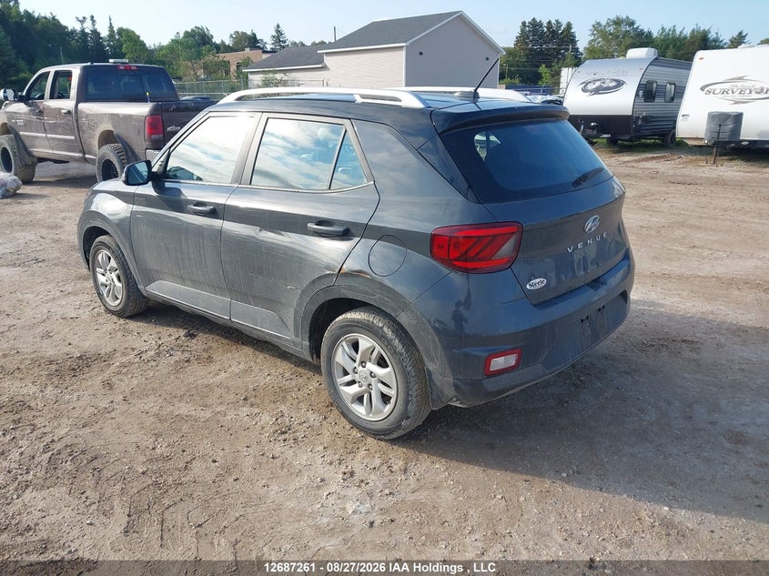 Vin: kmhrc8a35pu264383, lot: 3091771, hyundai venue sel/limited 20233