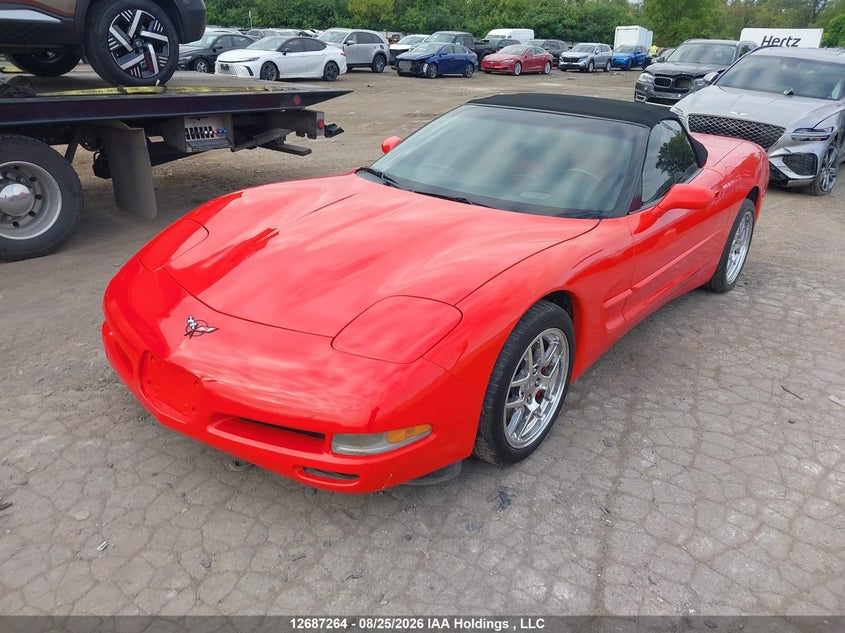 2002 Chevrolet Corvette, Затопление, IAAI, VIN 1G1YY32G325104763 — фото 2