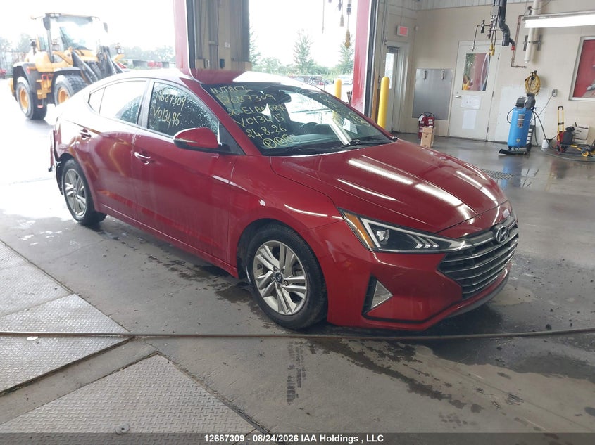 Vin: kmhd84lf3lu013495, lot: 3091826, hyundai elantra 2020 img_1
