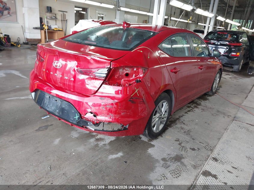 Vin: kmhd84lf3lu013495, lot: 3091826, hyundai elantra 20204