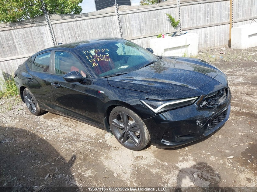 2023 Acura Integra, Удар спереду, IAAI, VIN 19UDE4G71PA800101