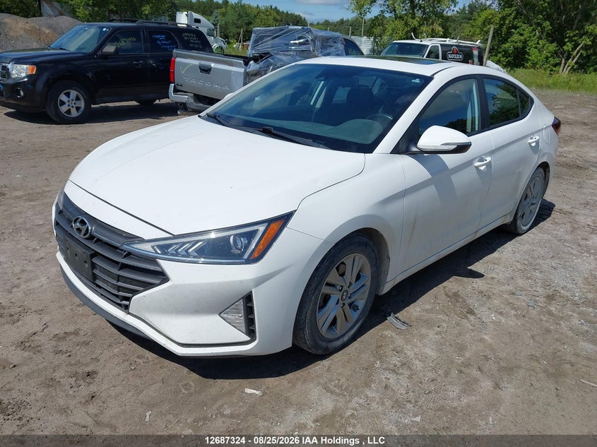 Vin: kmhd84lf5ku867709, lot: 3091841, hyundai elantra sel/value/limited 20192