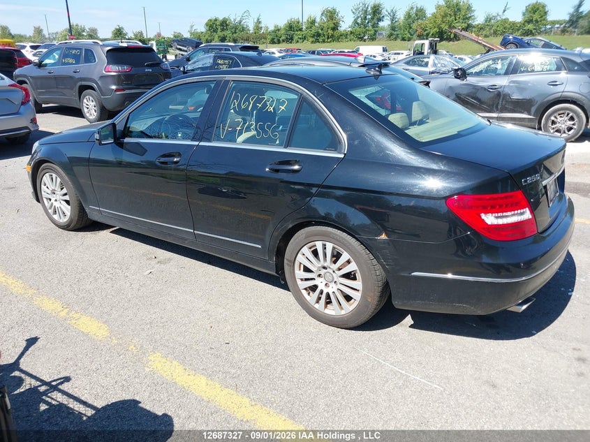 Vin: wddgf8fb4ca713556, lot: 3091844, mercedes-benz c 250 4matic 20123
