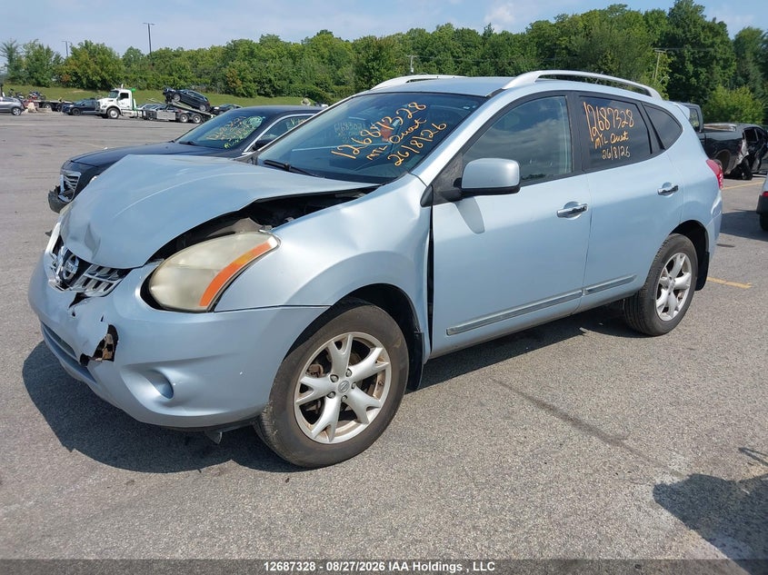 Vin: jn8as5mvxbw299311, lot: 3091845, nissan rogue sv 20112