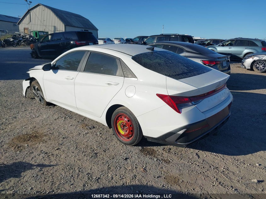 Vin: kmhln4dj8ru111695, lot: 3091859, hyundai elantra hybrid 20243