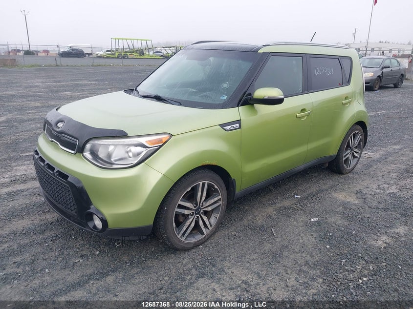 2014 Kia Soul, Rear, IAAI, VIN KNDJX3A58E7729499 — photo 2