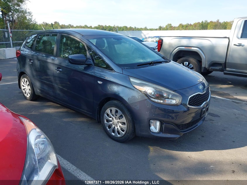2015 Kia Rondo Lx/Lx Value/Lx Winter Edition, Левый зад, IAAI, VIN KNAHT8A35F7090342