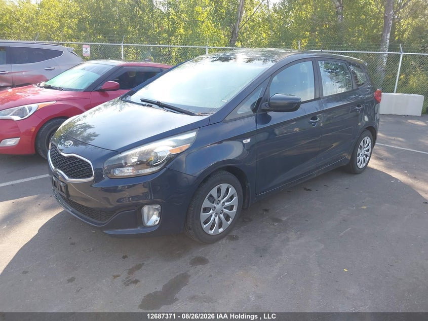 2015 Kia Rondo, Left Rear, IAAI, VIN KNAHT8A35F7090342 — photo 2