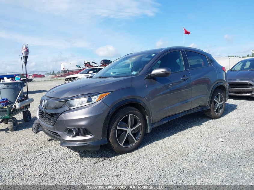 2019 Honda Hr-V Sport, Правый бок, IAAI, VIN 3CZRU6H26KM104474 — фото 2