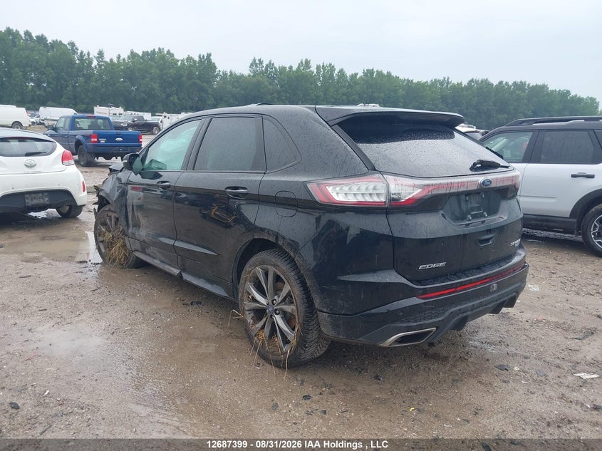 Vin: 2fmpk4ap3jbc33619, lot: 3091922, ford edge sport 20183
