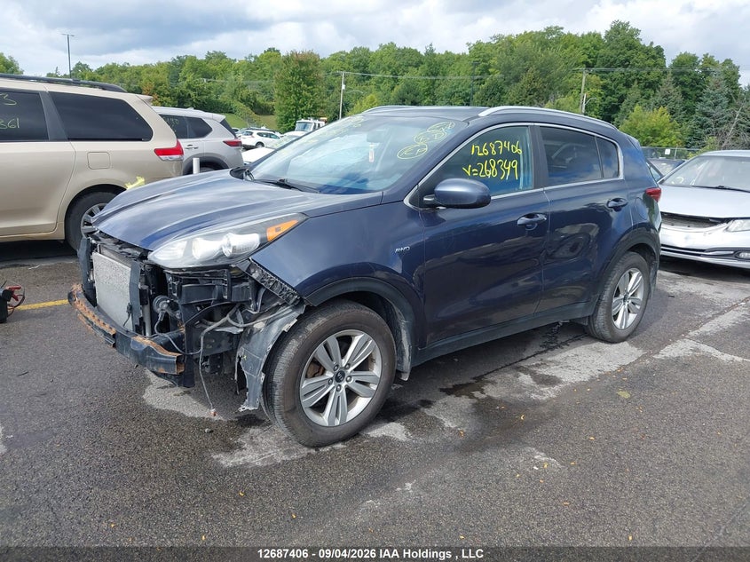 Vin: kndpmcac9h7268349, lot: 3091929, kia sportage 20172