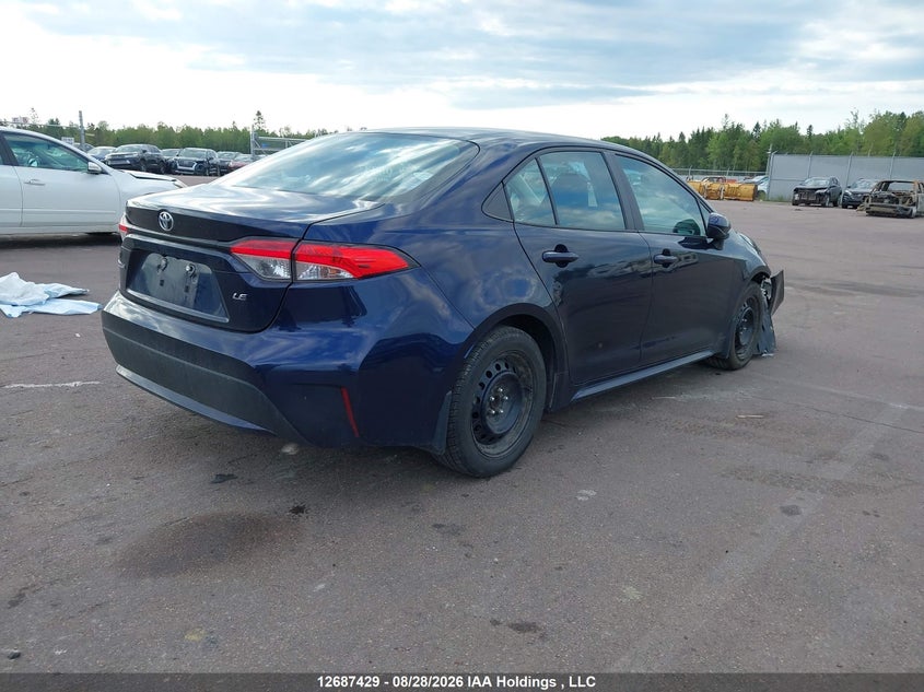 Vin: 5yfbpmbe7mp227637, lot: 3091953, toyota corolla le 20214