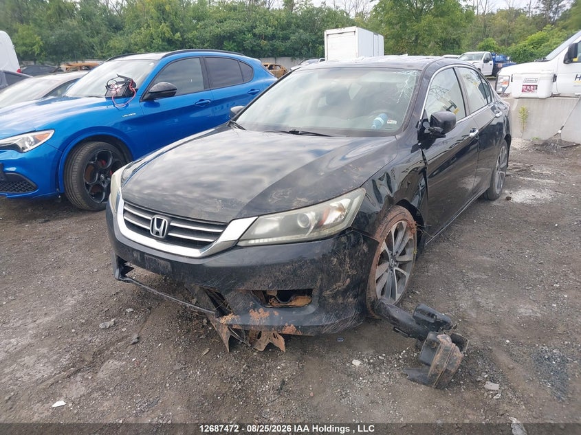 2015 Honda Accord, Удар спереду, IAAI, VIN 1HGCR2E51FA809417 — фото 2