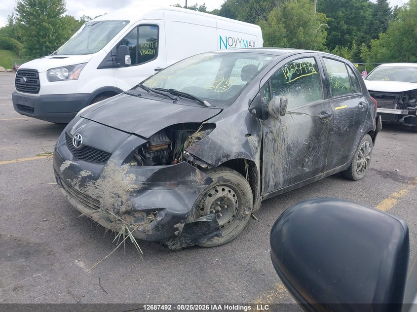 Vin: jtdkt4k34a5311028, lot: 3092017, toyota yaris 20102
