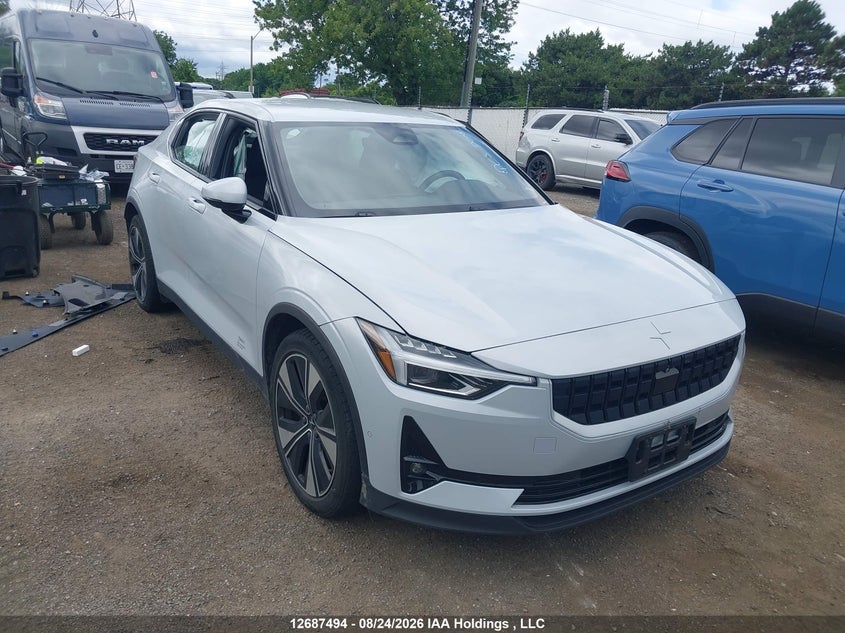 2023 Polestar 2, Левый бок, IAAI, VIN YSMED3KA6PL155926