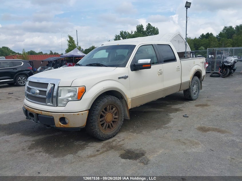 2009 Ford F150 Supercrew, Right Side, IAAI, VIN 1FTPW14V79KC69512 — photo 2