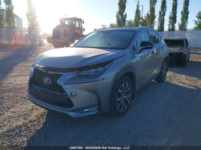 2017 Lexus NX, Удар спереди, IAAI, VIN JTJBARBZ9H2107986 — фото 2