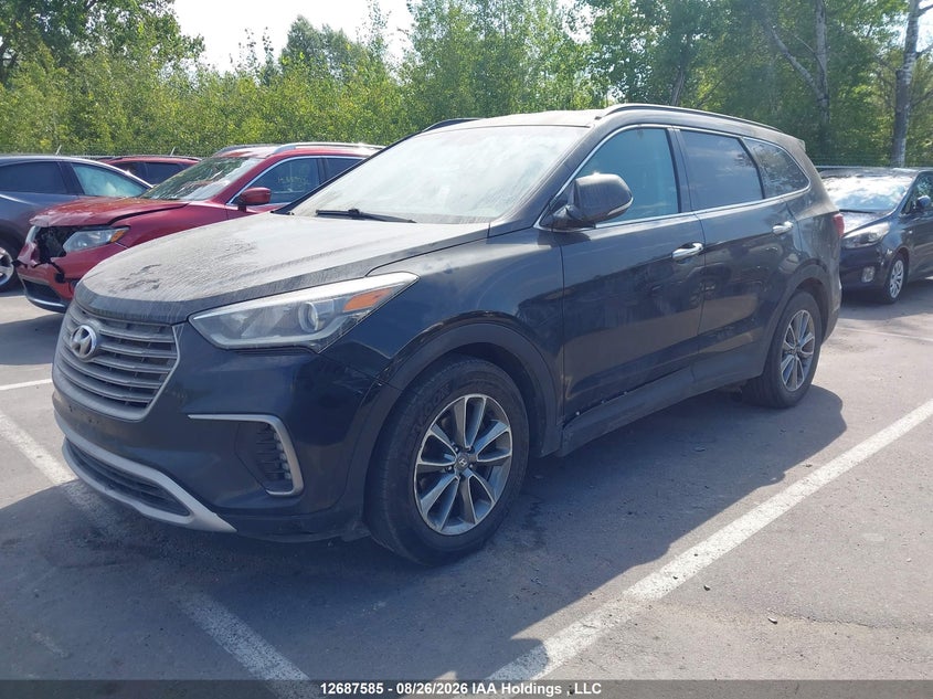 2018 Hyundai Santa Fe Xl Premium, Удар сзади, IAAI, VIN KM8SNDHF1JU268765 — фото 2