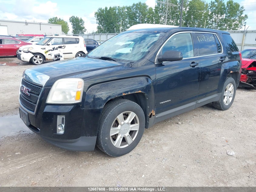 2010 GMC Terrain, Благотворительность, IAAI, VIN 2CTALBEW6A6363694 — фото 2