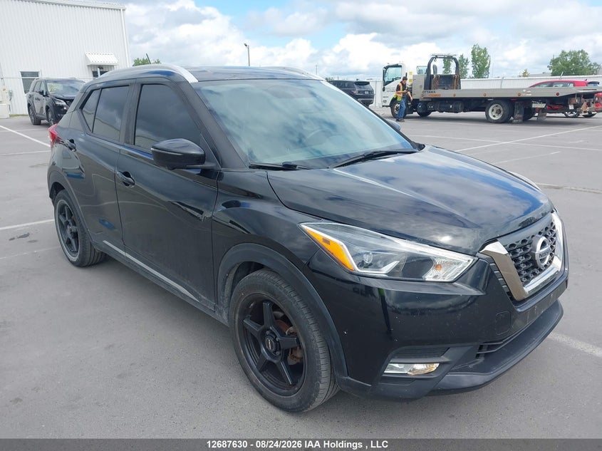 2019 Nissan Kicks S/Sr/Sv, Изъятое, IAAI, VIN 3N1CP5CU0KL483938