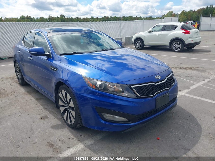 2012 Kia Optima Sx, Right Side, IAAI, VIN KNAGR4A60C5295488