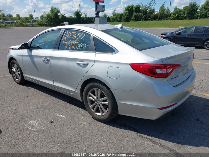 Vin: 5npe24af8gh284291, lot: 3092185, hyundai sonata se 20163