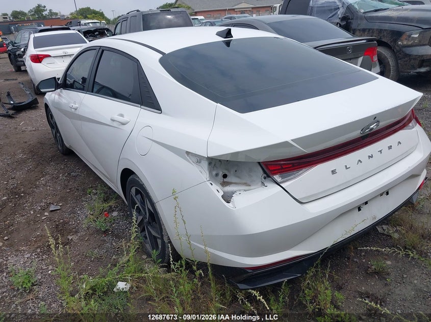 Vin: kmhln4ag8pu541443, lot: 3092201, hyundai elantra sel 20233