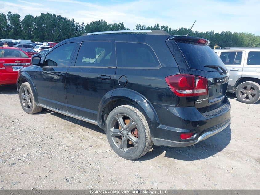 Vin: 3c4pddgg9ft560270, lot: 3092204, dodge journey crossroad 20153
