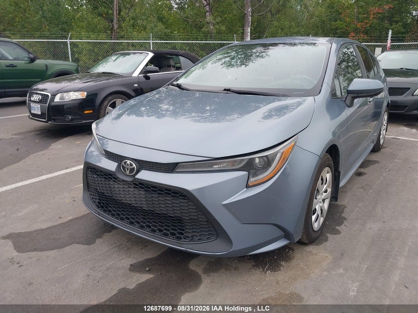 Vin: 5yfbprbe3lp016348, lot: 3092228, toyota corolla le 20202