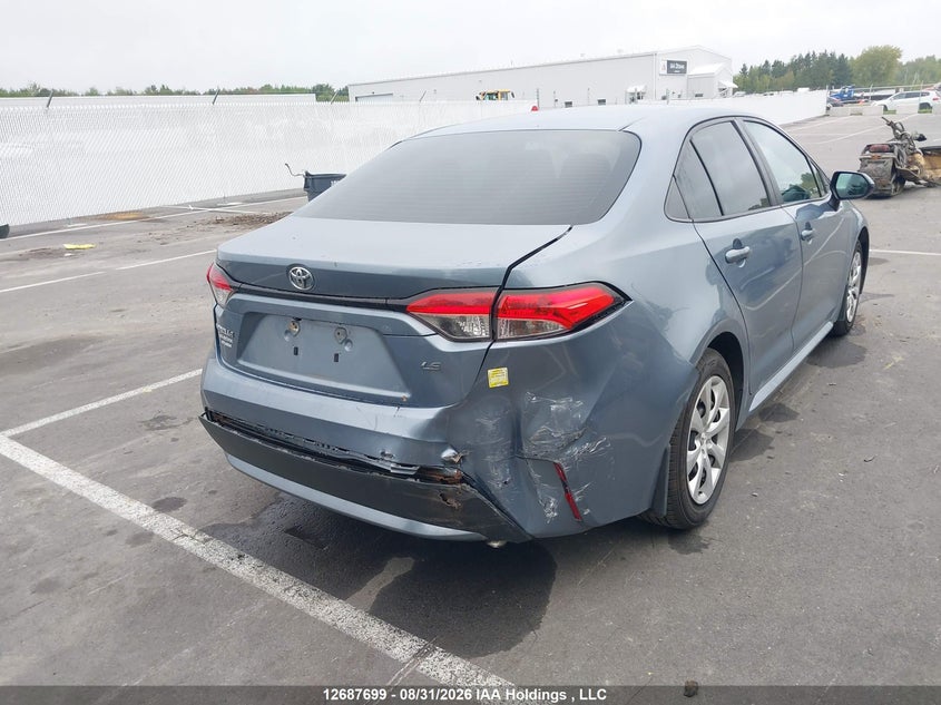 Vin: 5yfbprbe3lp016348, lot: 3092228, toyota corolla le 20204