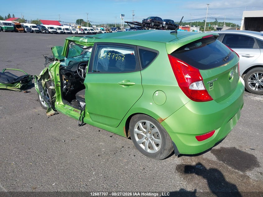 Vin: kmhct5ae0eu167384, lot: 3092236, hyundai accent gls/gs 20143