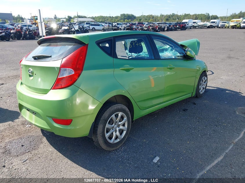 Vin: kmhct5ae0eu167384, lot: 3092236, hyundai accent gls/gs 20144