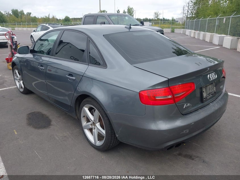 Vin: waubfcfl8dn031092, lot: 3092245, audi a4 premium 20133