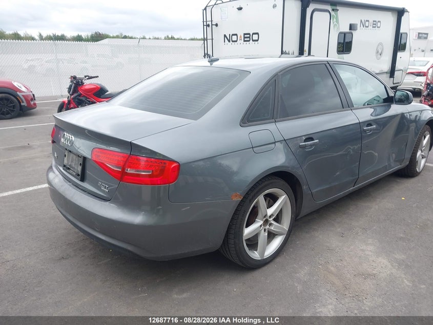 Vin: waubfcfl8dn031092, lot: 3092245, audi a4 premium 20134