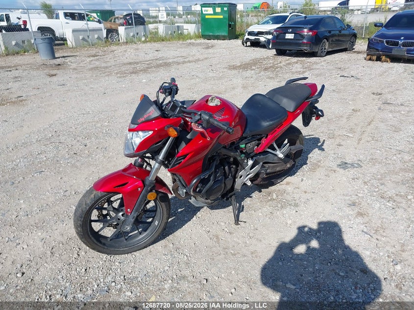 2013 Honda Cb500 F, Theft Recovery, IAAI, VIN MLHPC4524D5000113 — photo 2