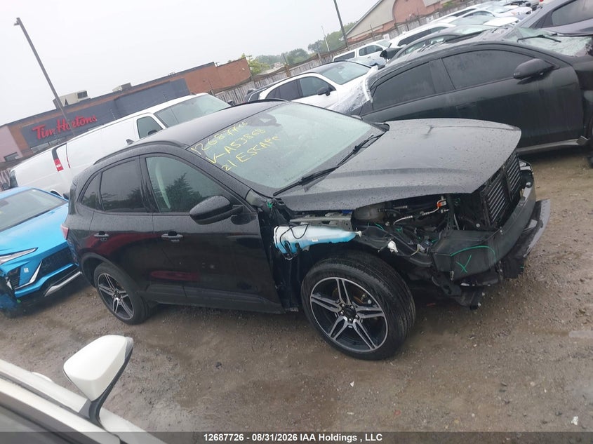 2021 FORD ESCAPE SPORT UTILITY VEHICLE 2.0L I-4 DI, DOHC, VVT, TURBO, PREMIUM , 250HP